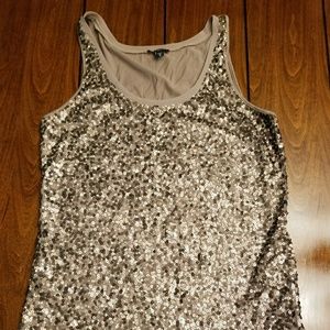 Express Sequins Tank Top